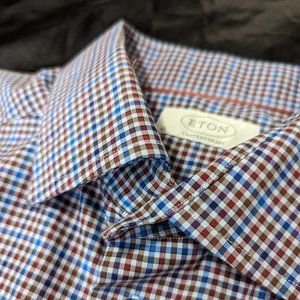 Eton Contemporary fit 16 1/2 42 Men's Dress Shirt